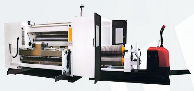 Corrugadora de una cara con casete SF-360E / SF-320E LIHENG