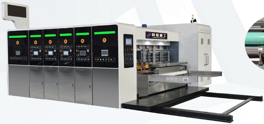 Impresora, ranuradora y troqueladora automática ZYKM LIHENG