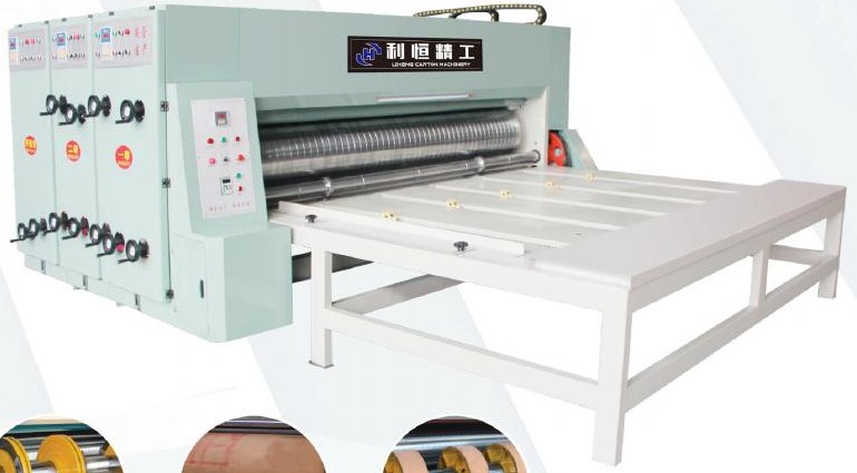 Impresora, ranuradora y troqueladora semiautomática LYK LIHENG